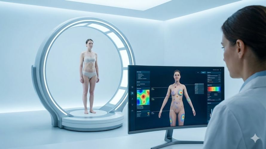 3D-Ganzkörperscanner 3D-Ganzkörperscanner