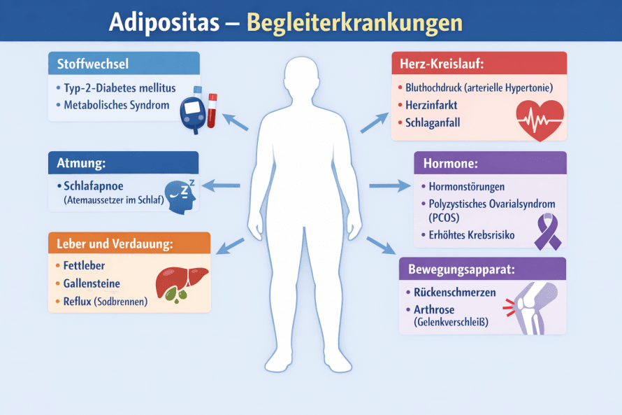 Adipositas und Begleiterkrankungen Adipositas und Begleiterkrankungen