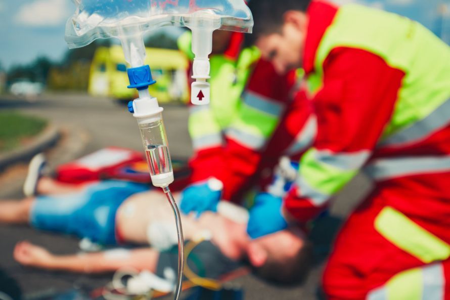 Rettungsmedizin und Notarzt Επείγουσα ιατρική και γιατρός έκτακτης ανάγκης
