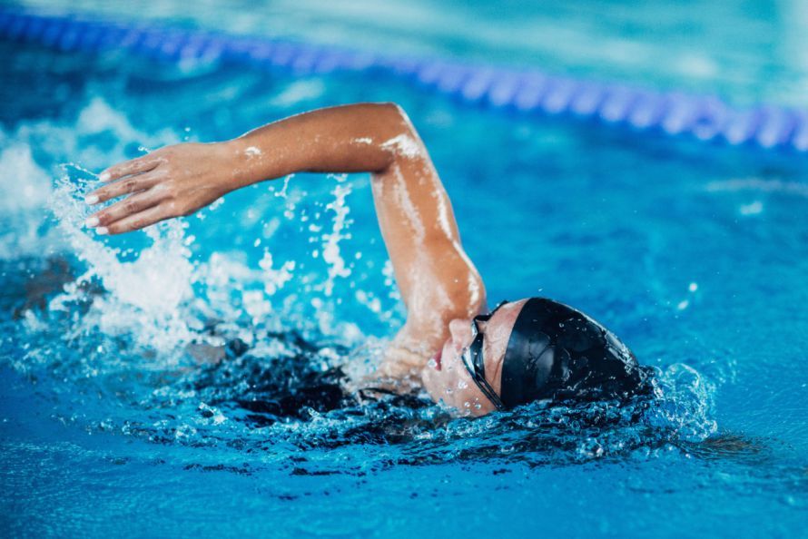 Kraulschwimmen