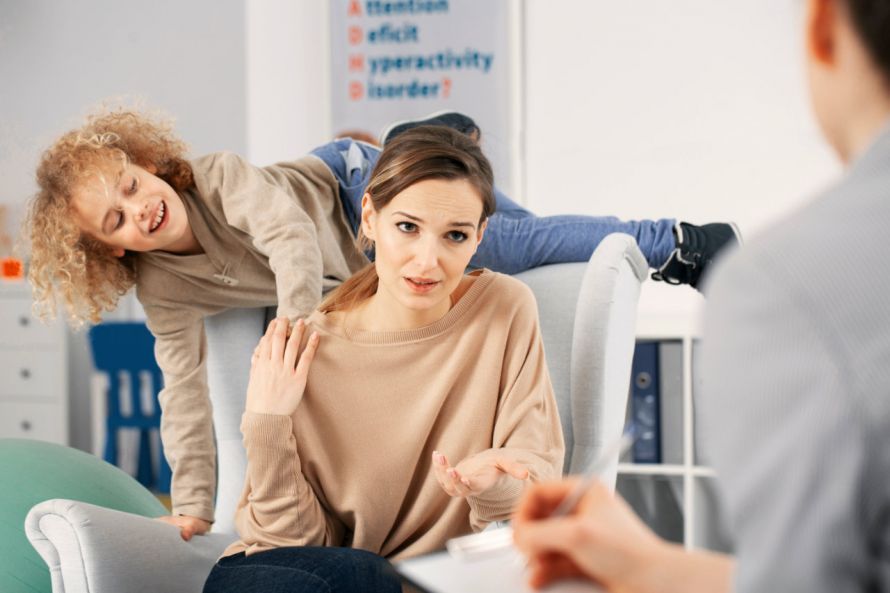 Mutter und Kind mit ADHS in der Therapie Mutter und Kind mit ADHS in der Therapie