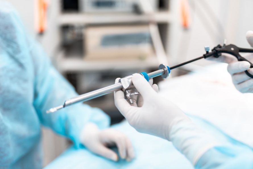 Trokar in der minimal-invasiven Chirurgie