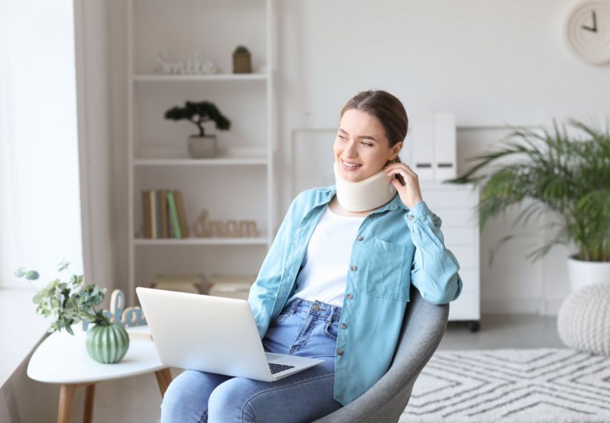 Halskrawatte Neck tie