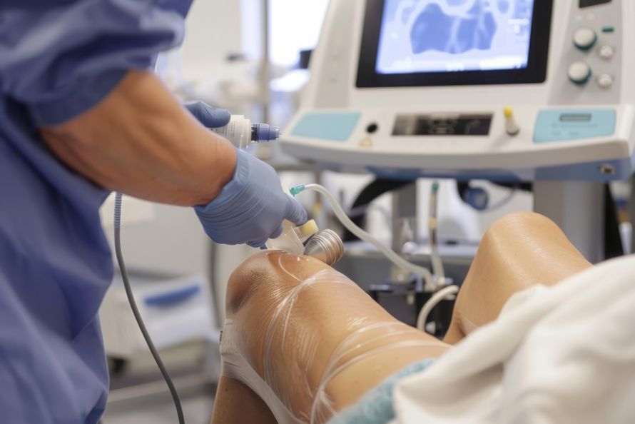 Υπερηχογραφική εξέταση πριν από την επέμβαση για τις κιρσώδεις φλέβες