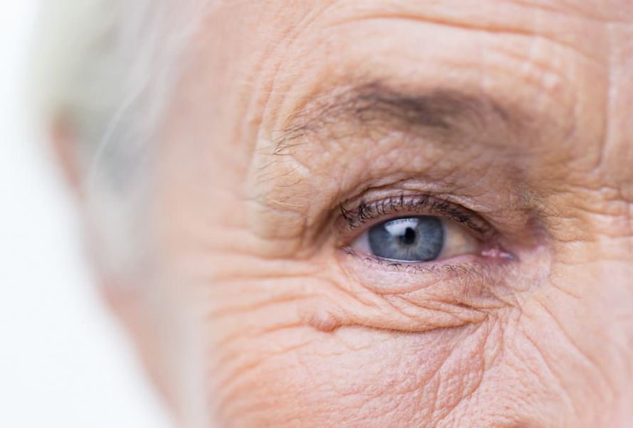 Rechtes Auge einer Frau Rechtes Auge einer Frau