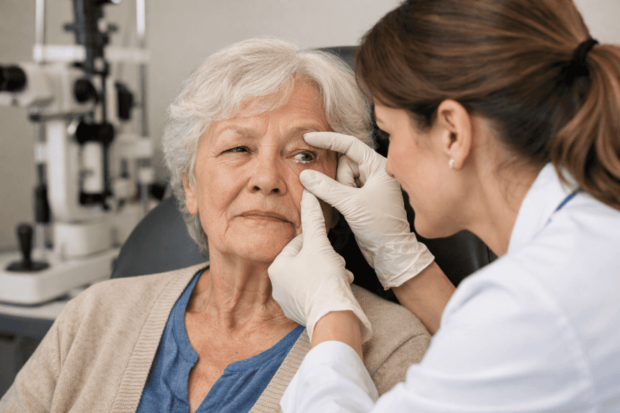 Augenheilkunde_Lidchirurgie-Entropium Οφθαλμολογία_Χειρουργική βλεφάρων – Εντρόπιο