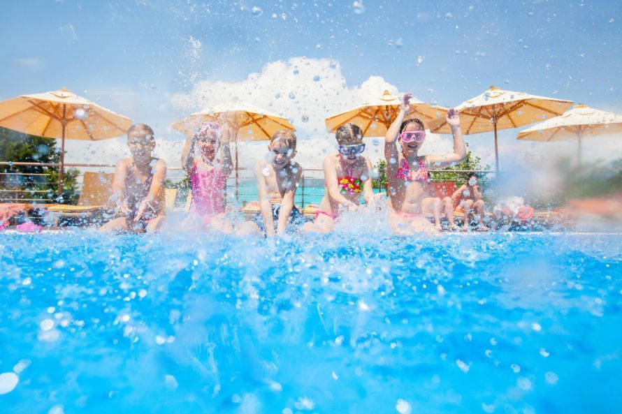 The risk of contracting a plantar wart is particularly high at the swimming pool.