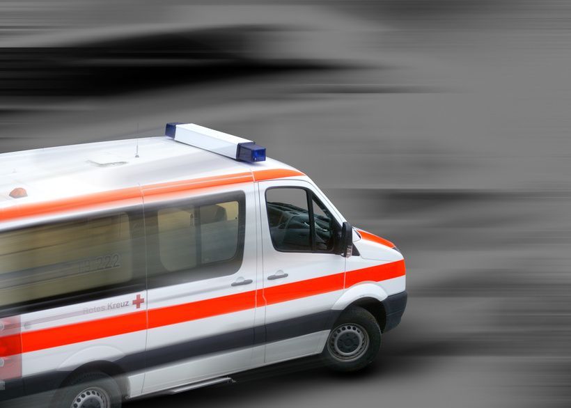 Ασθενοφόρα σε περίπτωση έκτακτης ανάγκης