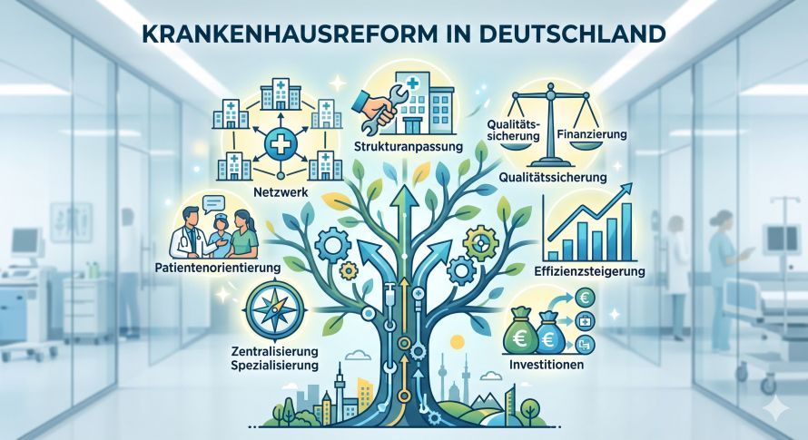 Foto zur Krankenhausreform_KI generiert Foto zur Krankenhausreform_KI generiert