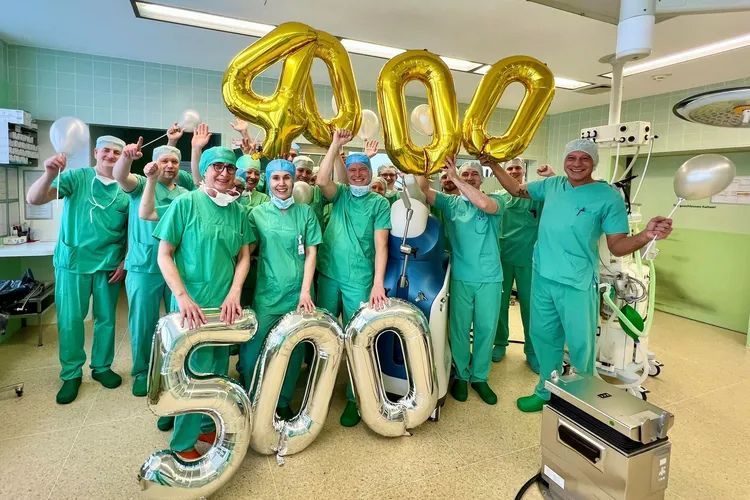 Nach der 4.000 Knie-TEP Nach der 4.000 Knie-TEP