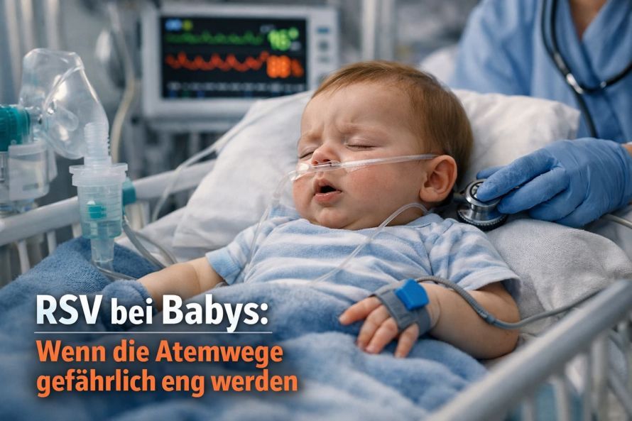 RSV bei Säuglingen im Krankenhaus_KI generiert RSV in Hospitalized Infants_Generated by AI