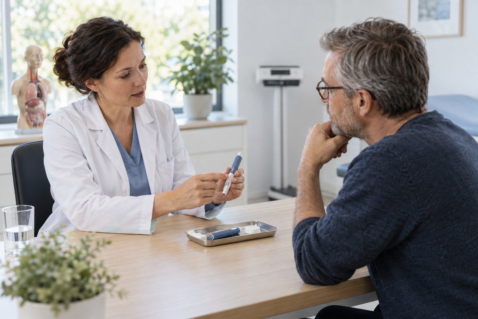 Ärztliche Beratung zur Abnehmspritze (GLP-1-Therapie) Ärztliche Beratung zur Abnehmspritze (GLP-1-Therapie)