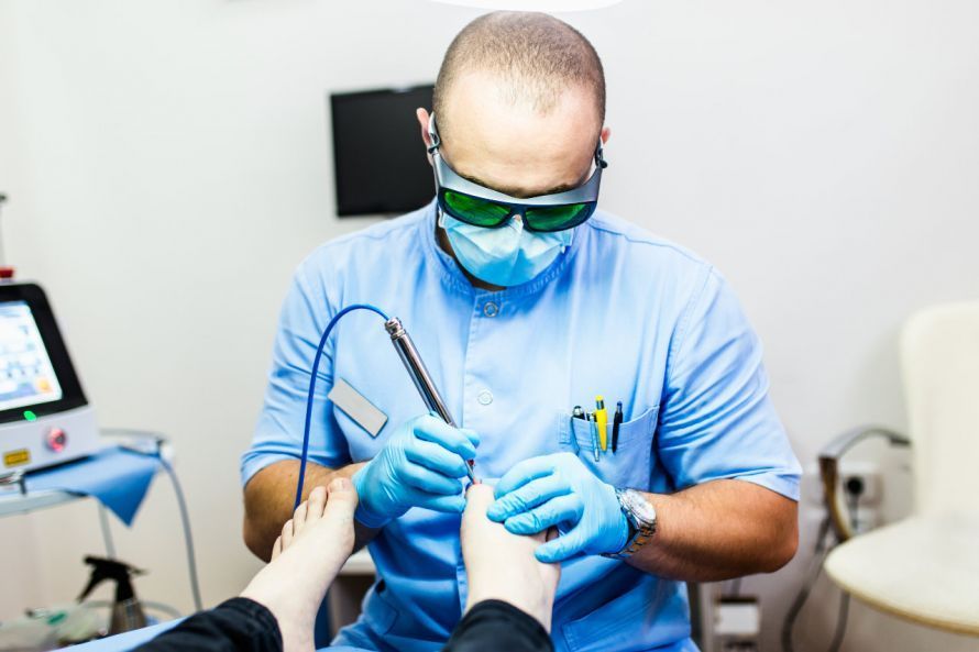 Nagelpilz Laser Treatment for Toenail Fungus