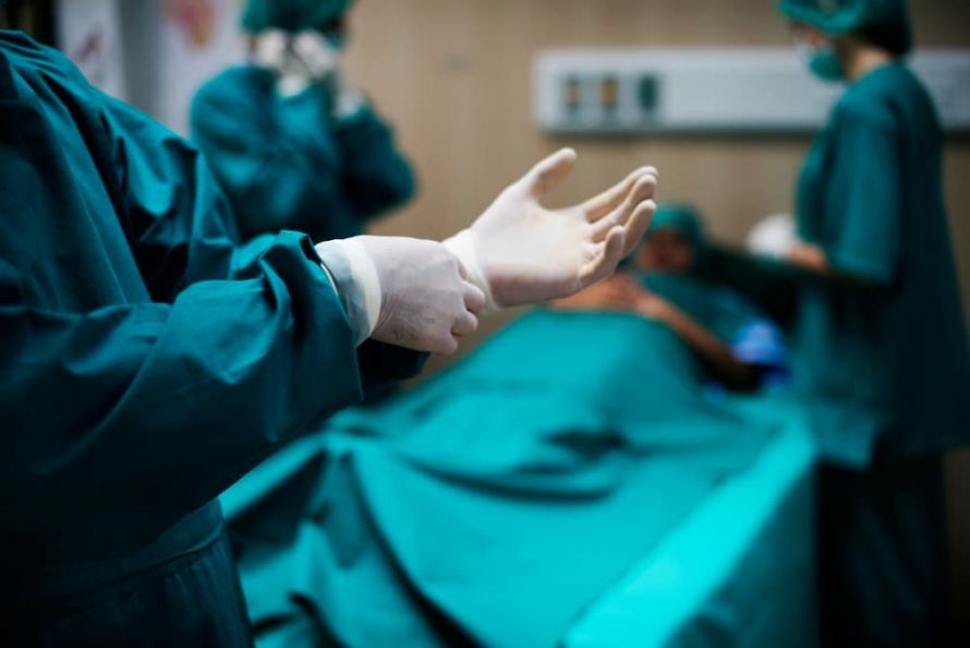 Funnel chest surgery is performed under general anesthesia.